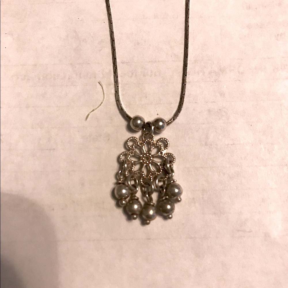 Sterling Silver Dream Catcher Necklace